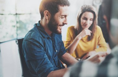 ekip çalışması süreci ofisi. 