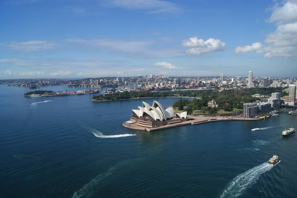 Sydney Opera House Вид Мосту Сіднея — стокове фото