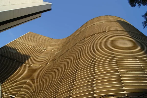 Edificio Copan Sao Paulo Brasilien Stockbild