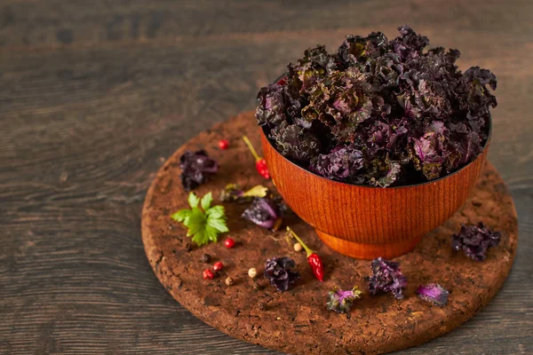 Raw small kale sprouts — Stock Photo, Image