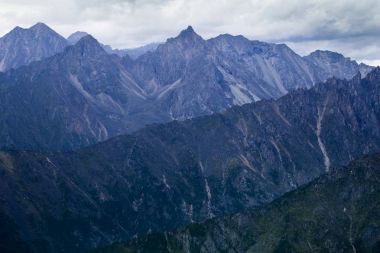 Dağlar Doğu Sibirya.
