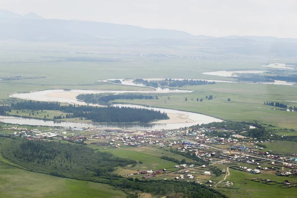 Nehirler ve göller yükseklikten