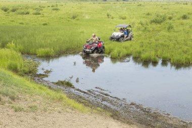 All - arazi araçları turist. ATV üzerinde