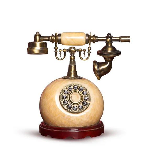 Ρετρό τηλέφωνο - vintage τηλέφωνο — Φωτογραφία Αρχείου