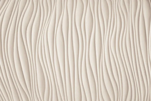 粗糙的白色石膏海砂在墙上 — 图库照片