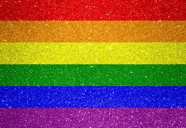 Flag of LGBT — Stock Photo, Image