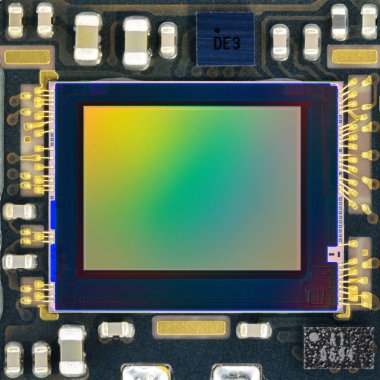 Dijital telefon kamera sensörü Close-Up