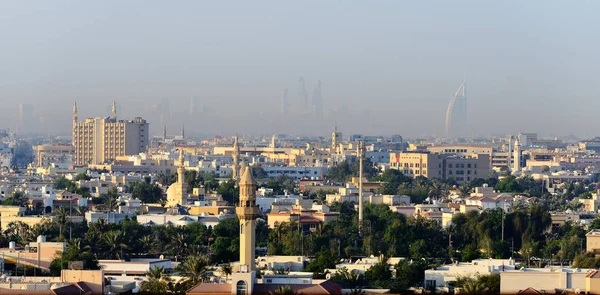 阿拉伯联合酋长国迪拜的鸟瞰图 — 图库照片