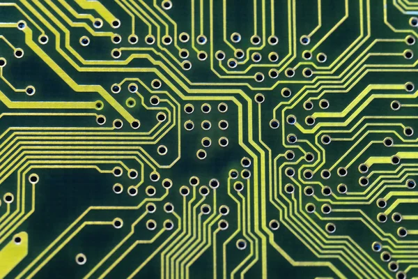Close up of electronic circuit board — Stock Photo, Image