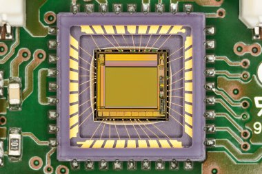 Barkod tarayıcısının yakın plan görüntüsü