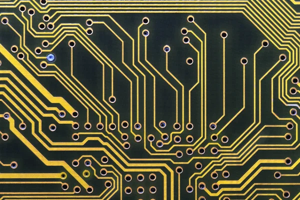 Close Electronic Circuit Board — Stock Photo, Image