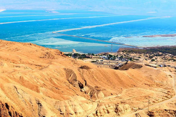 Неґев Пустинний Краєвид Біля Мертвого Моря Ізраїль — стокове фото