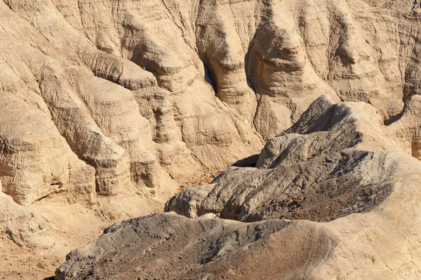 Негев Пустынный Пейзаж Возле Мертвого Моря Израиль — стоковое фото