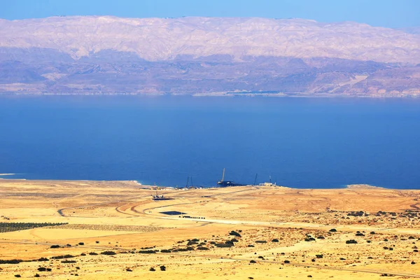Юдейська Пустеля Мертве Море Ізраїль — стокове фото
