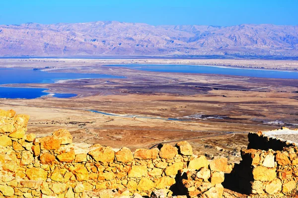 Територія Пустелі Негев Мертве Море Ізраїль — стокове фото