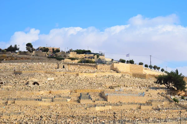 オリーブ山の眺め エルサレムイスラエル — ストック写真