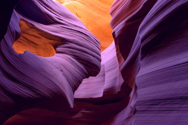 Desfiladeiro Antílope Colorido Arizona Fotografia De Stock