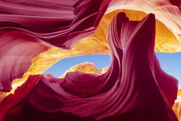 Kolorowy Kanion Antylopy Arizona Zdjęcie Stockowe