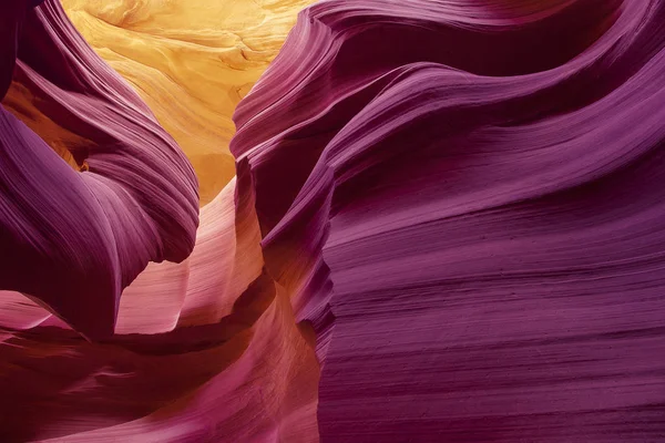 Barevné Antelope Canyon Arizona Royalty Free Stock Fotografie