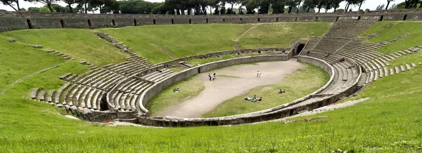 Pompeji amfiteater, Italien — Stockfoto