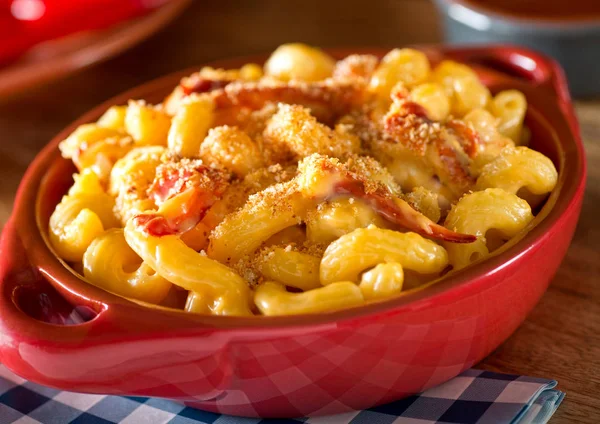 Lobster Mac and Cheese — Stock Photo, Image