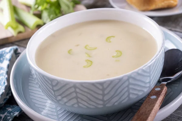 Cream of Celery Soup — Stock Photo, Image