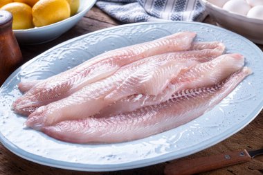 Fresh Haddock Fillets clipart