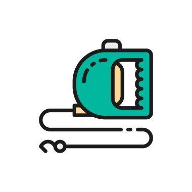 Evcil hayvan rengi simgesi için rulet tasması.