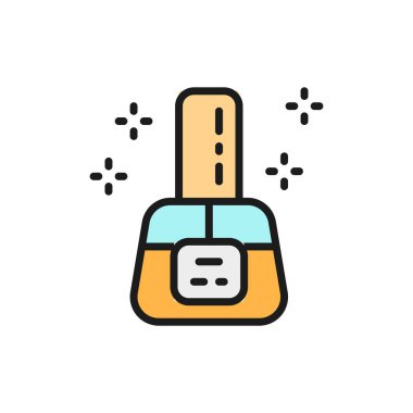 Tırnak cilası, manikür tabanı, tırnaklar düz renk simgesi.