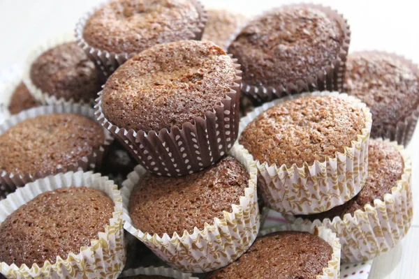 Malzschokolade Cupcakes — Stockfoto