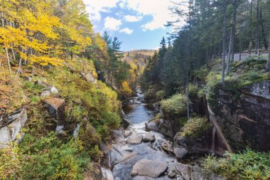 Franconia notch state park, new hampshire, ABD