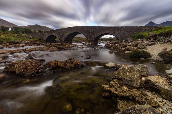 Sligachan ponte velha — Fotografia de Stock