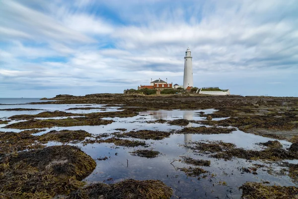 St. Mary's Lighthouse — Stock Photo, Image