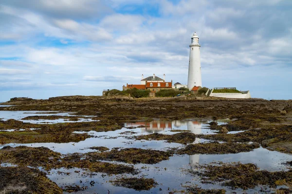 St. Mary's Lighthouse — Stock Photo, Image