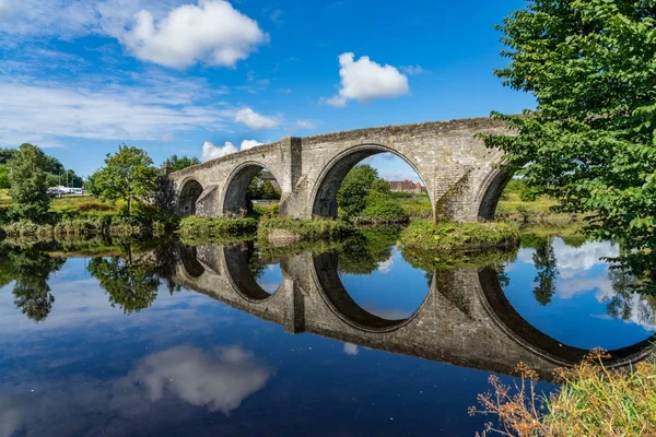 Stirlingbrücke in Schottland lizenzfreie Stockbilder