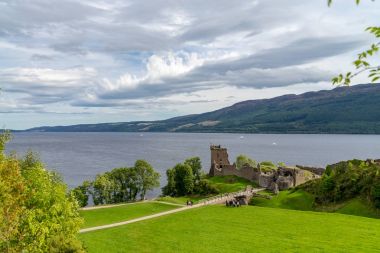 Glen Urquhart Castle, Loch Ness, İskoçya