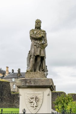 Kral Robert Bruce Stirling kale heykeli