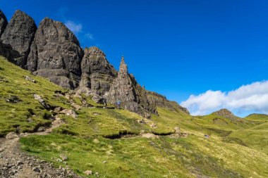 Yaşlı adam Storr Isle of Skye