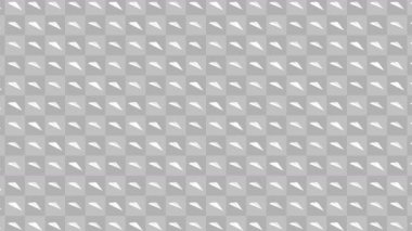 El yapımı kağıt uçak koleksiyonu. Gri arka planda akan beyaz kağıt uçağın animasyonu. İş bağlantısı konsepti. Origami uçağı uçuyor.