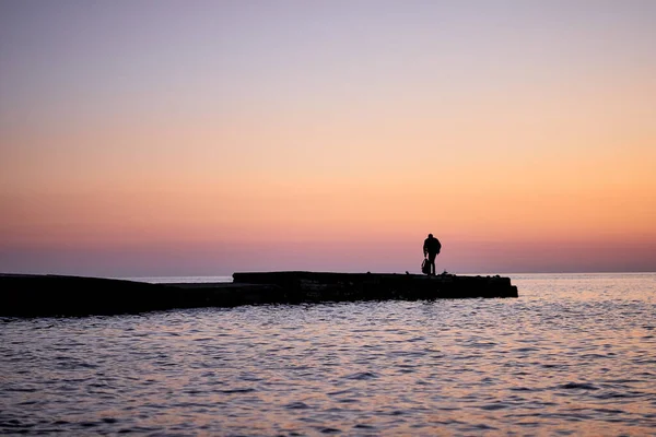 Sunset Black Sea — Stock Photo, Image