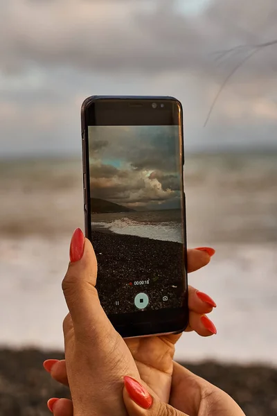                                Denizin güzel günbatımı