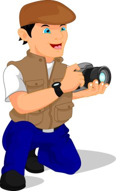erkek fotoğrafçı poz