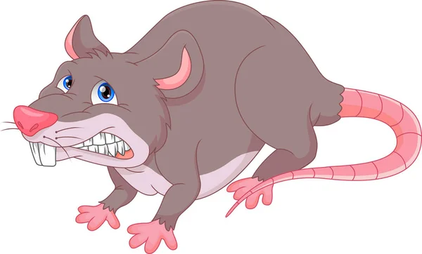 Mignon dessin animé souris — Image vectorielle