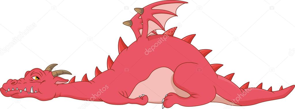 cute dragon cartoon 