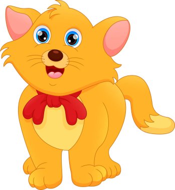 Şirin kedi çizgi filmi.