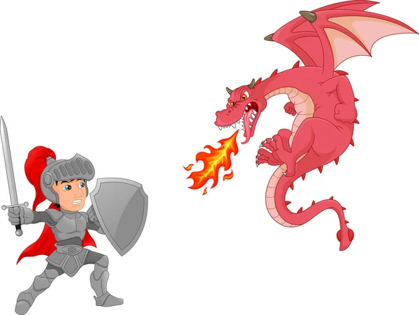  Knight ile kızgın dragon çizgi film 
