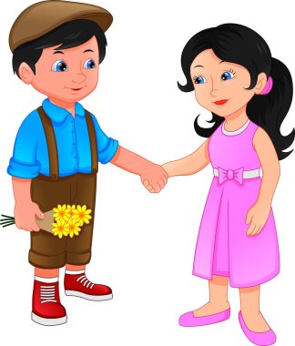 Kovboy kıyafeti giyen ve elinde silah tutan küçük bir kız.