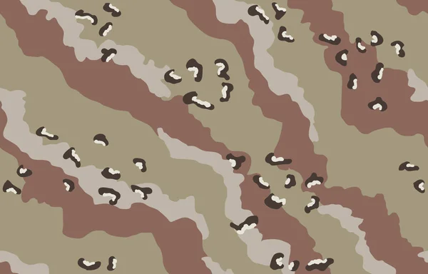 Kamuflaj Kusursuz Desen Çapraz Dallı Kayalık Şekiller Beş Askeri Renk — Stok Vektör