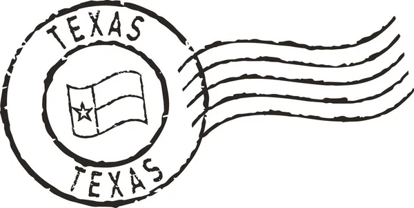 포스트잇 Texas — 스톡 벡터