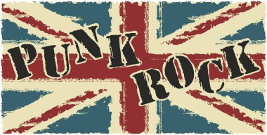 Punk rock İngiliz grunge bayrağı